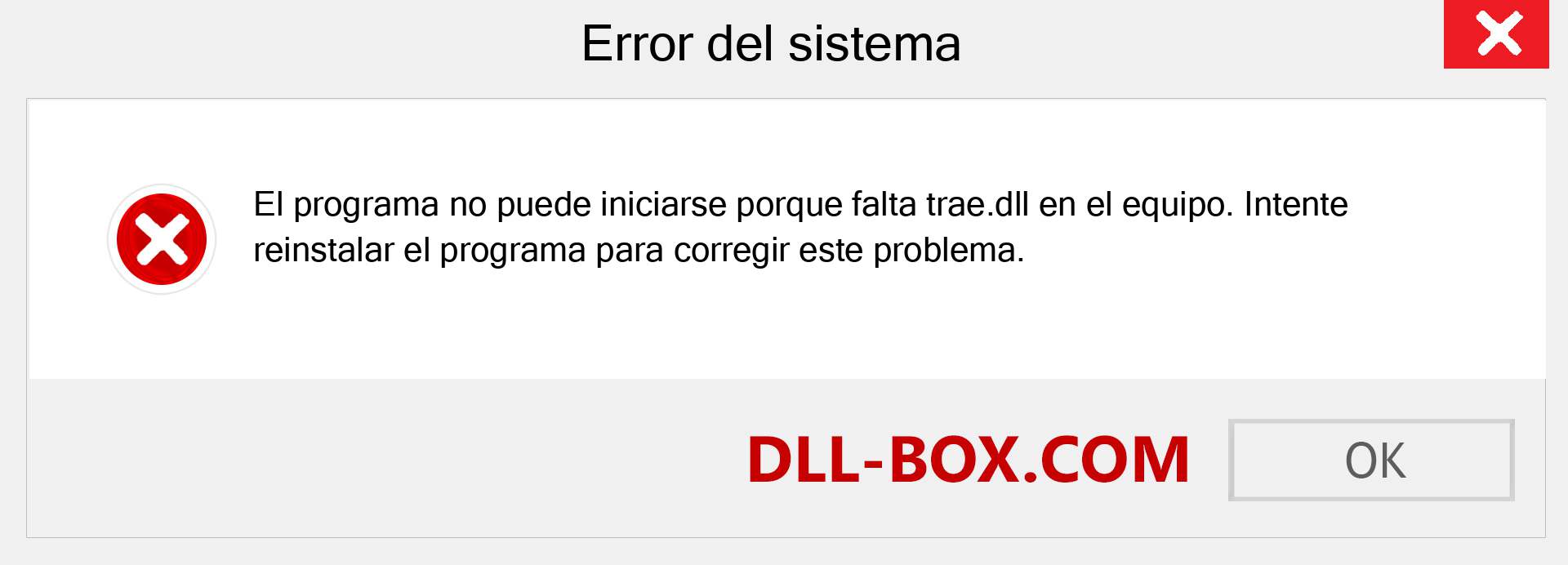 ¿Falta el archivo trae.dll ?. Descargar para Windows 7, 8, 10 - Corregir trae dll Missing Error en Windows, fotos, imágenes